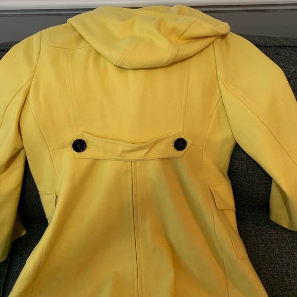 Yellow Tommy Hilfiger pea coat - Picture 4 of 5